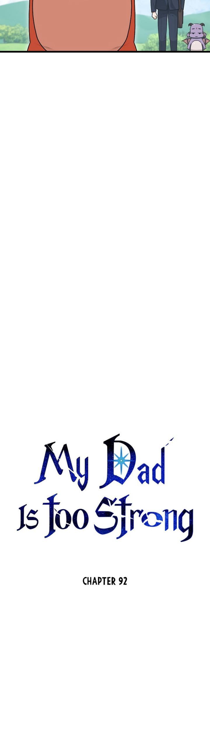 My Dad Is Too Strong Chapter 92 Gambar 9