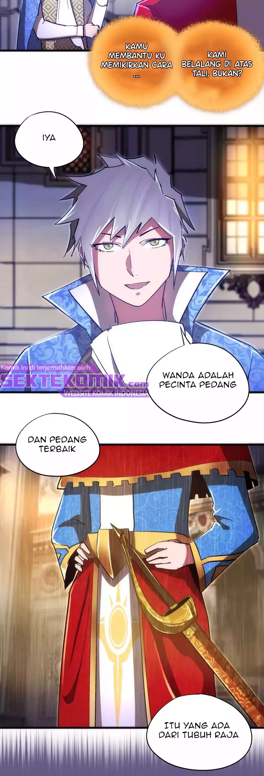I’m Not The Overlord Chapter 121 Gambar 28