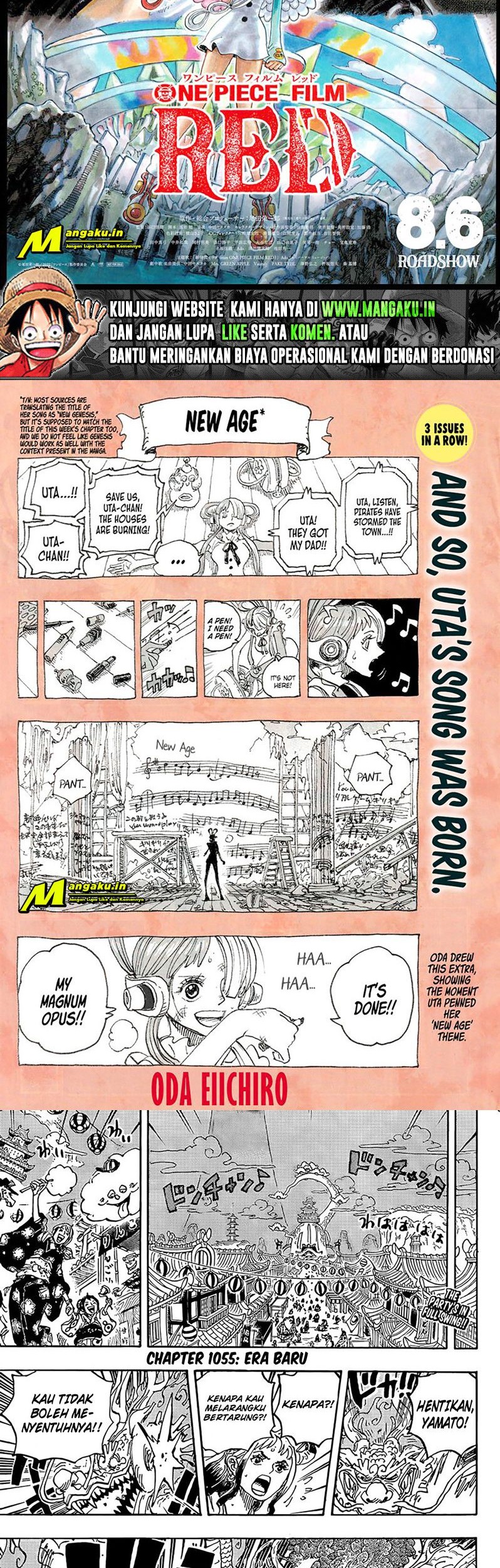 Baca Manga One Piece Chapter 1055 Gambar 2