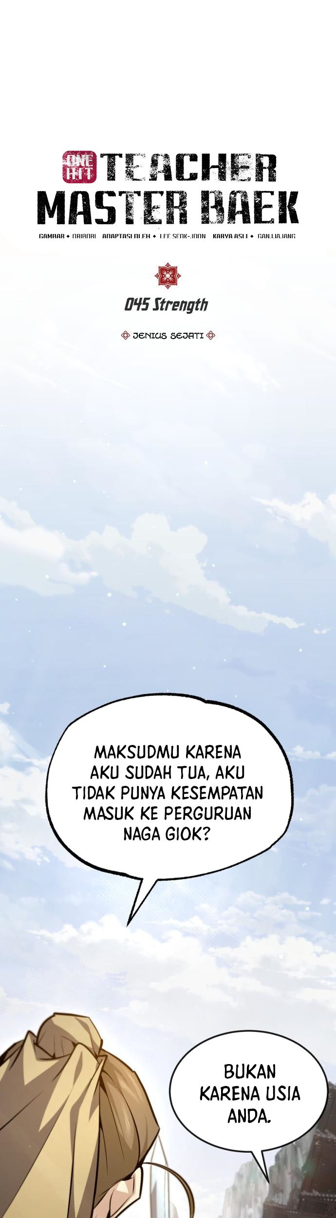 Manhwa Number One Star Instructor Master Baek Chapter 45 gambar nomor 2