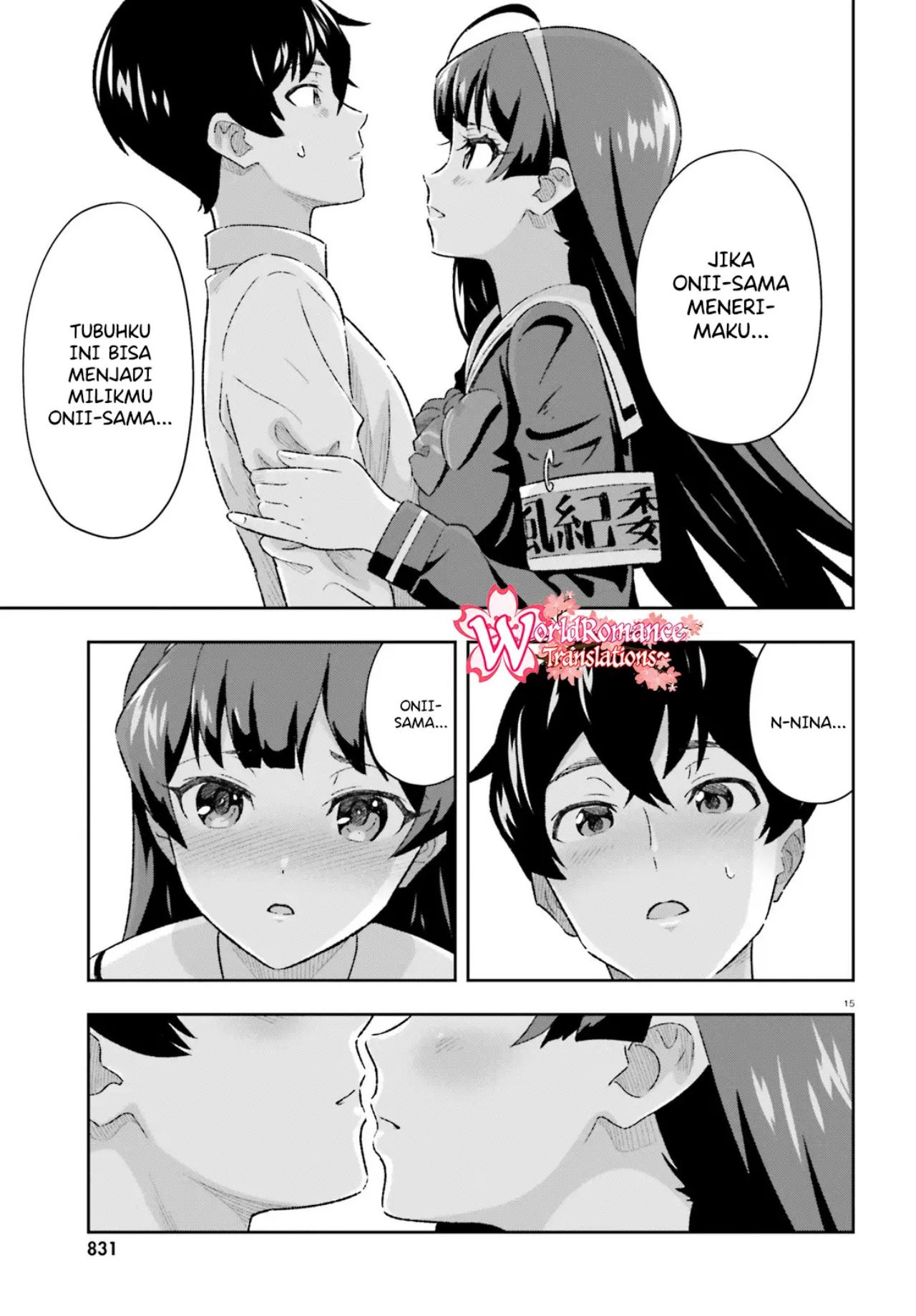 Suki Sugiru Kara Kanojo Ijou no, Imouto Toshite Aishite Kudasai Chapter 03.2 Gambar 16