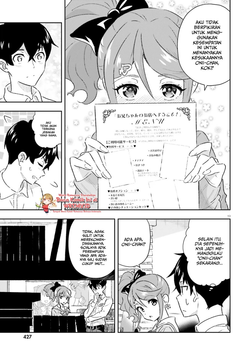 Suki Sugiru Kara Kanojo Ijou no, Imouto Toshite Aishite Kudasai Chapter 02 Gambar 14
