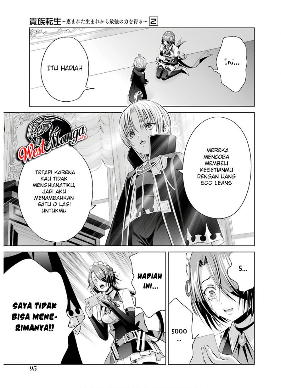 Kizoku Tensei: Megumareta Umare kara Saikyou no Chikara wo Eru Chapter 06.2 Gambar 28