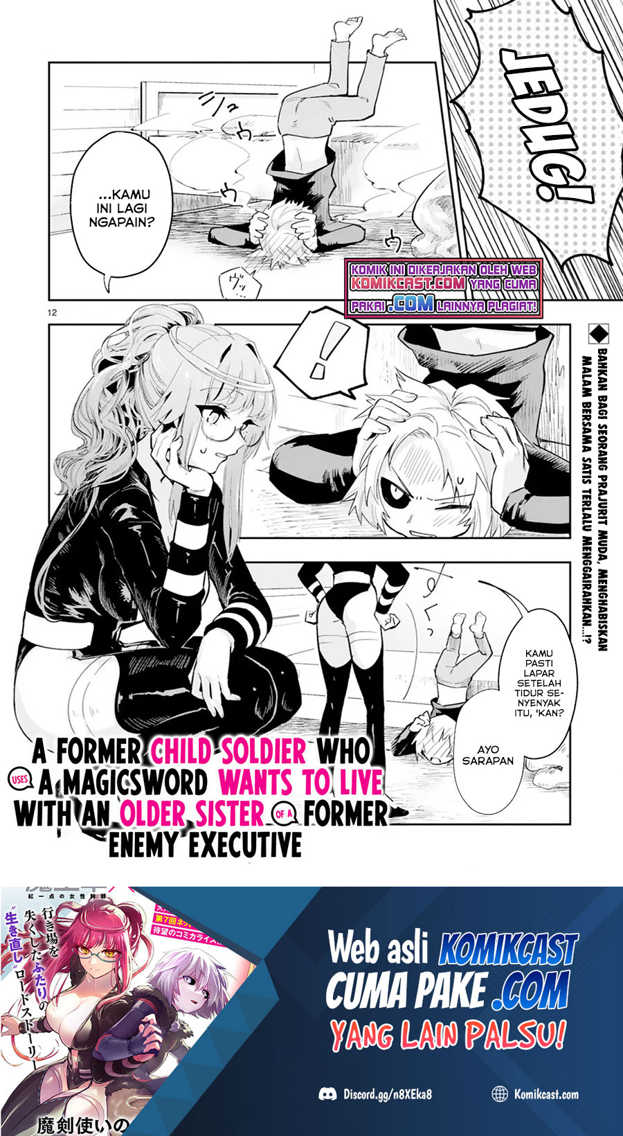 Baca Manga Maken Tsukai no Moto Shounen Hei wa, Moto Teki Kanbu no Onee-san to Issho ni Ikitai Chapter 04.2 Gambar 2