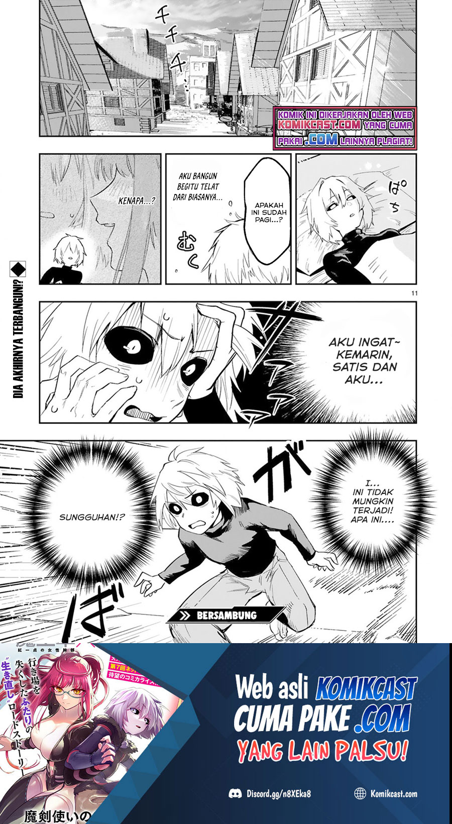 Maken Tsukai no Moto Shounen Hei wa, Moto Teki Kanbu no Onee-san to Issho ni Ikitai Chapter 04.1 Gambar 12