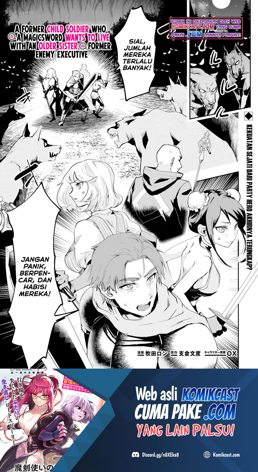 Baca Manga Maken Tsukai no Moto Shounen Hei wa, Moto Teki Kanbu no Onee-san to Issho ni Ikitai Chapter 03.1 Gambar 2