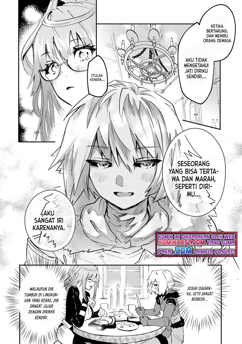 Maken Tsukai no Moto Shounen Hei wa, Moto Teki Kanbu no Onee-san to Issho ni Ikitai Chapter 02.2 Gambar 9