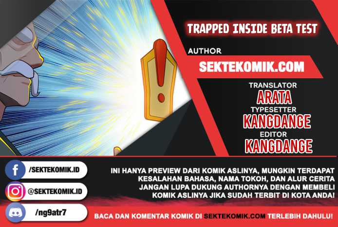 Baca Komik Trapped Inside the Beta Test World for 1000 Years Chapter 01 Gambar 1