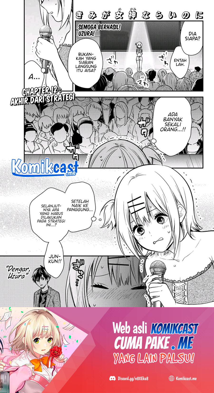 Baca Manga Kimi ga Megami Nara Ii no ni Chapter 12 Gambar 2