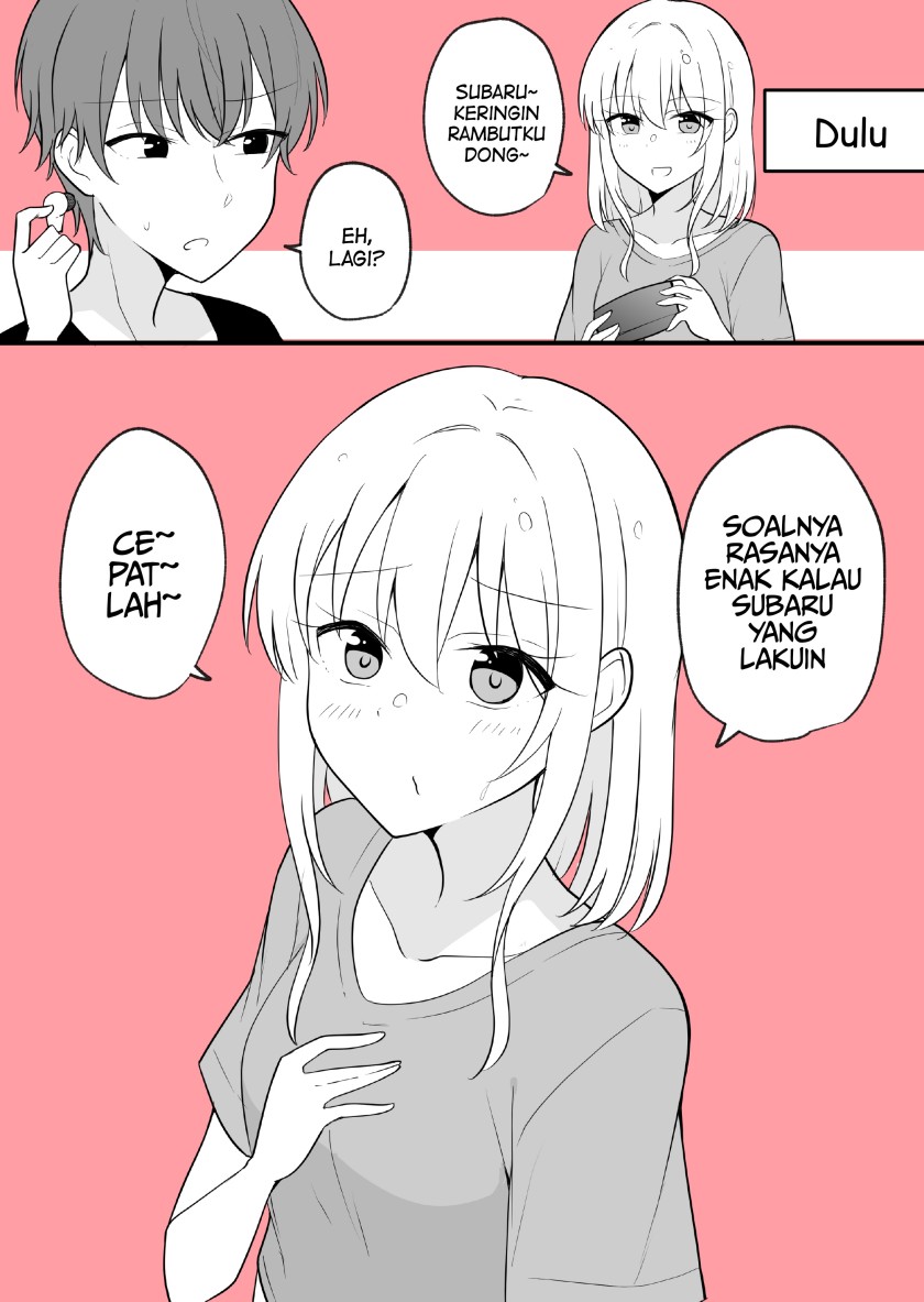 Baca Komik Daily Life of a Couple in Which the Boyfriend Became a Girl One Day Chapter 18 Gambar 1