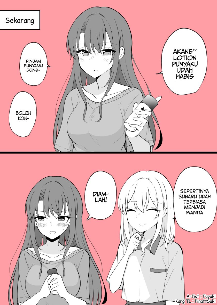 Baca Manga Daily Life of a Couple in Which the Boyfriend Became a Girl One Day Chapter 13 Gambar 2