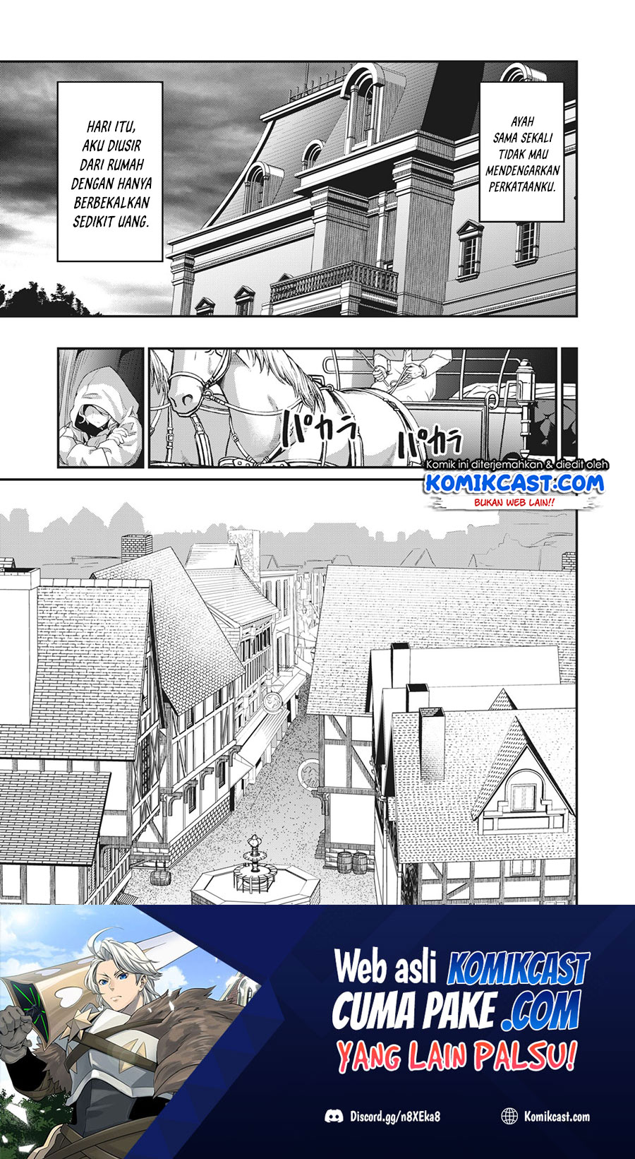 Baca Manga Tsuihou Sareta Tenshou Juu Kishi wa Game Chishiki de Musou Suru Chapter 01.2 Gambar 2