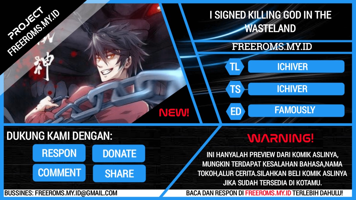 Baca Komik I signed Killing God in the Wasteland Chapter 03 Gambar 1