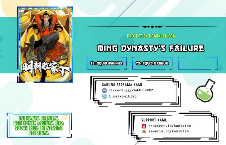 Baca Komik Ming Dynasty’s Failure Chapter 06 Gambar 1