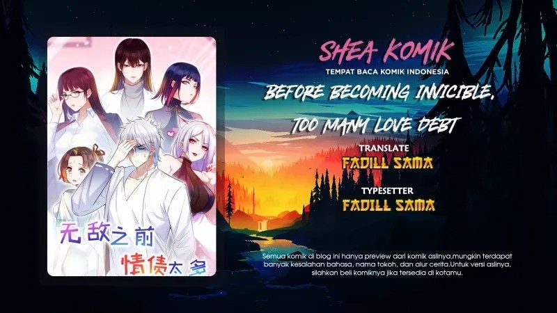 Baca Komik Before Becoming Invincible, Too Many Love Chapter 01 Gambar 1