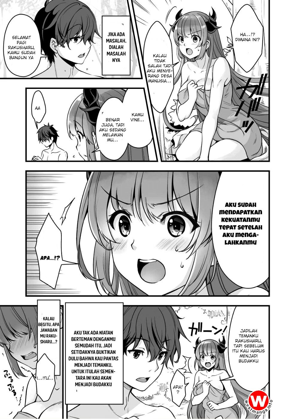 Eroge Yattetara Isekai ni Tensei shita no de Bishoujo Maou o Doreika suru Chapter 02 Gambar 22