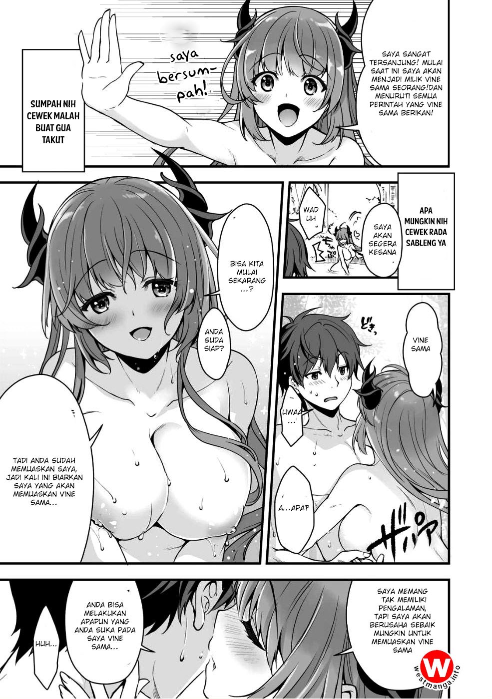 Eroge Yattetara Isekai ni Tensei shita no de Bishoujo Maou o Doreika suru Chapter 02 Gambar 24