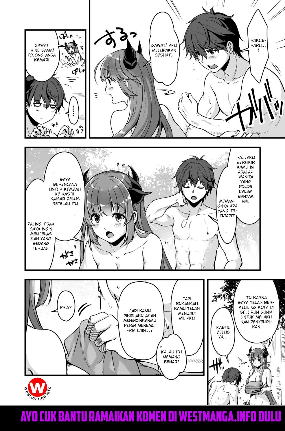 Eroge Yattetara Isekai ni Tensei shita no de Bishoujo Maou o Doreika suru Chapter 02 Gambar 25