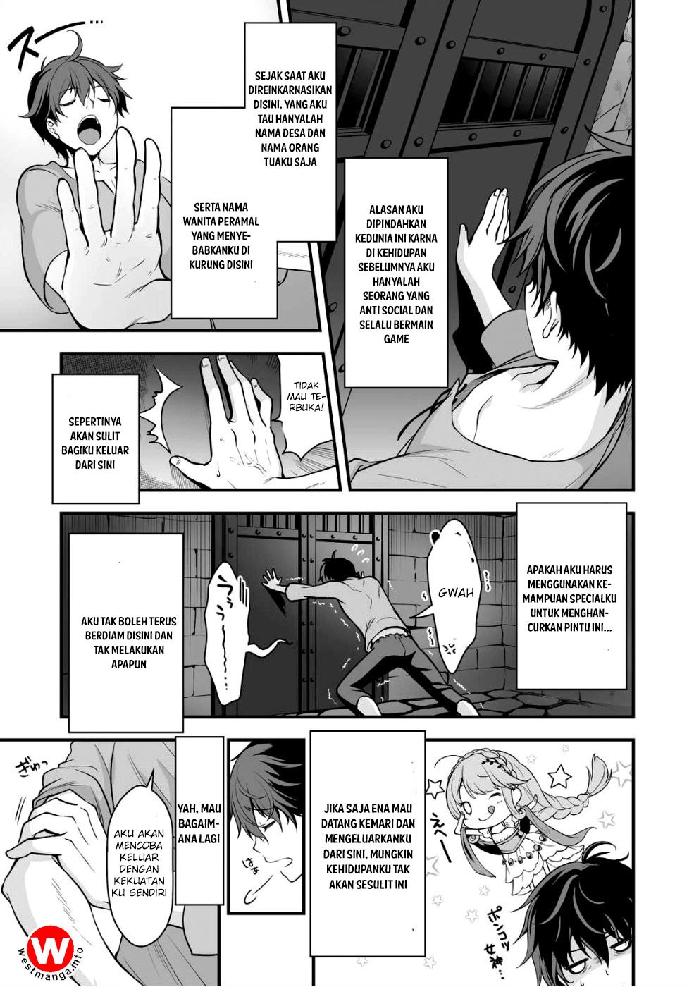 Eroge Yattetara Isekai ni Tensei shita no de Bishoujo Maou o Doreika suru Chapter 02 Gambar 4