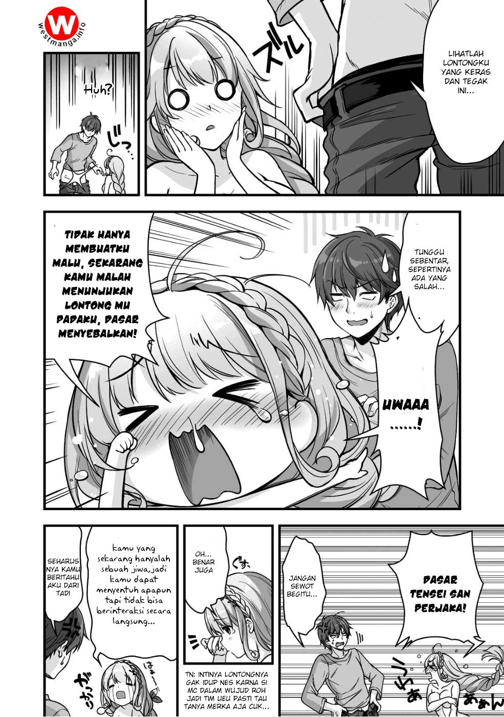 Eroge Yattetara Isekai ni Tensei shita no de Bishoujo Maou o Doreika suru Chapter 01 Gambar 15