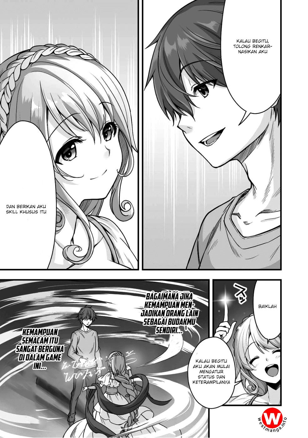 Eroge Yattetara Isekai ni Tensei shita no de Bishoujo Maou o Doreika suru Chapter 01 Gambar 4