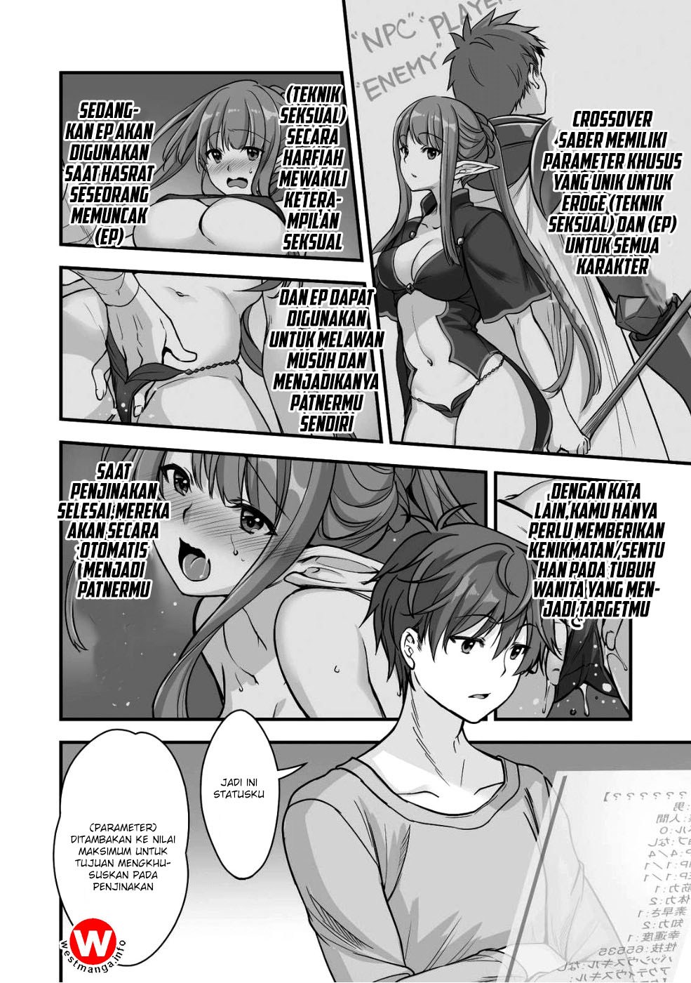 Eroge Yattetara Isekai ni Tensei shita no de Bishoujo Maou o Doreika suru Chapter 01 Gambar 5