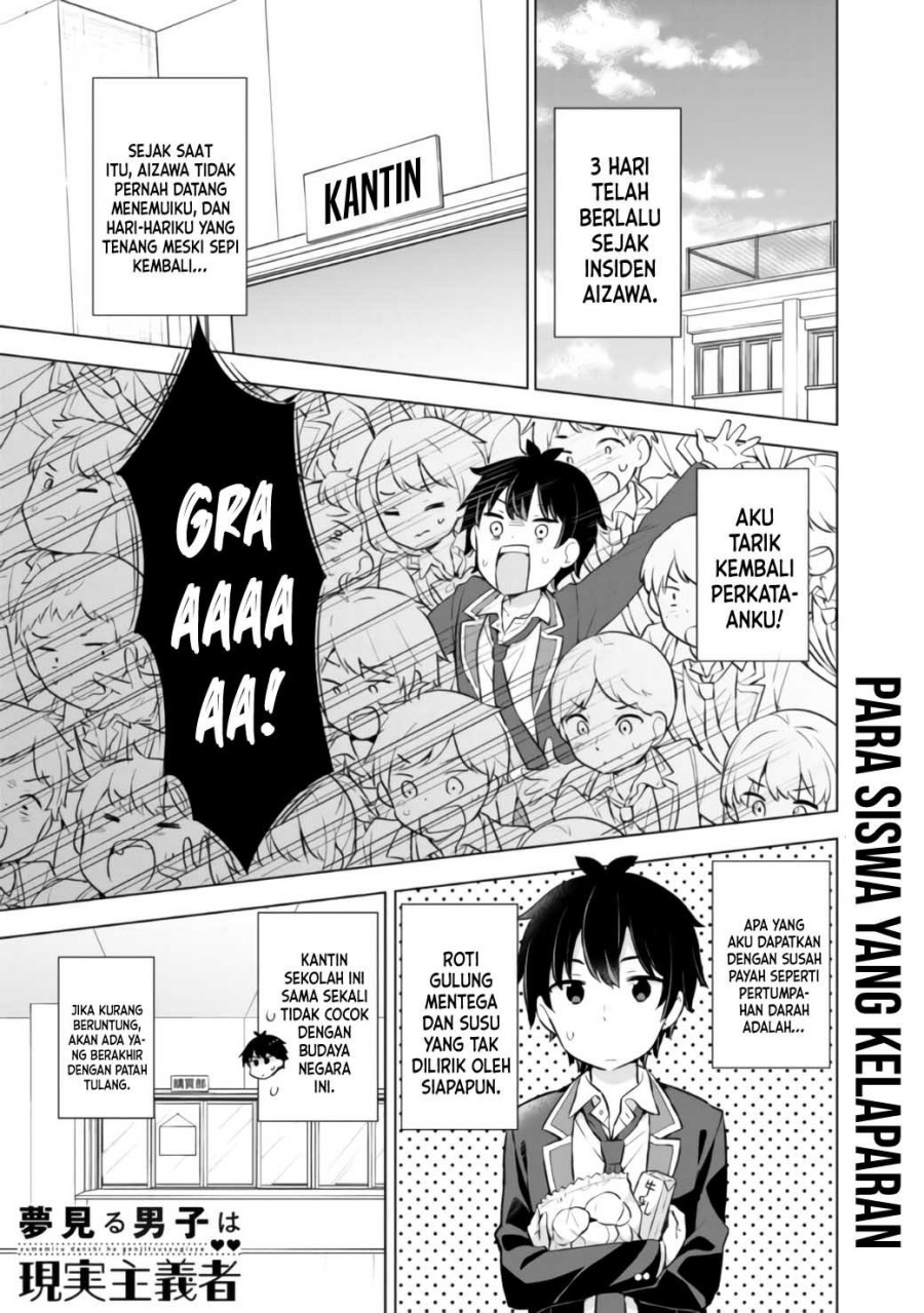 Baca Manga Yumemiru Danshi wa Genjitsushugisha Chapter 06 Gambar 2