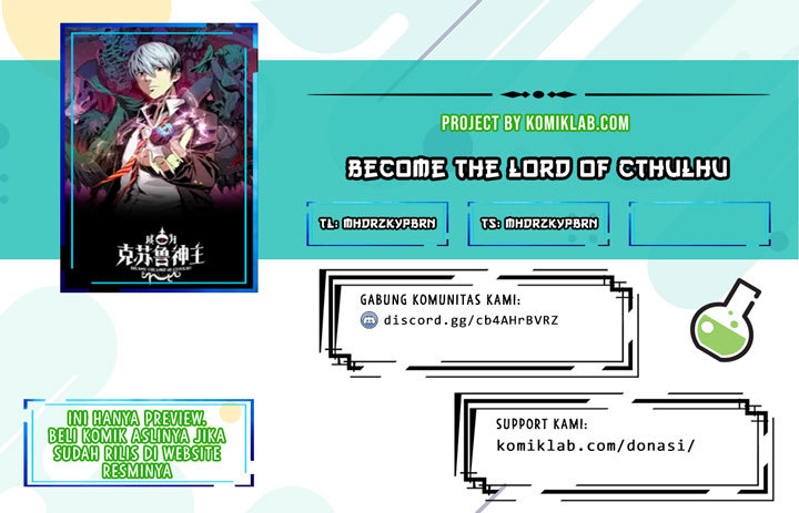 Baca Komik Become The Lord Of Cthulhu Chapter 03 Gambar 1