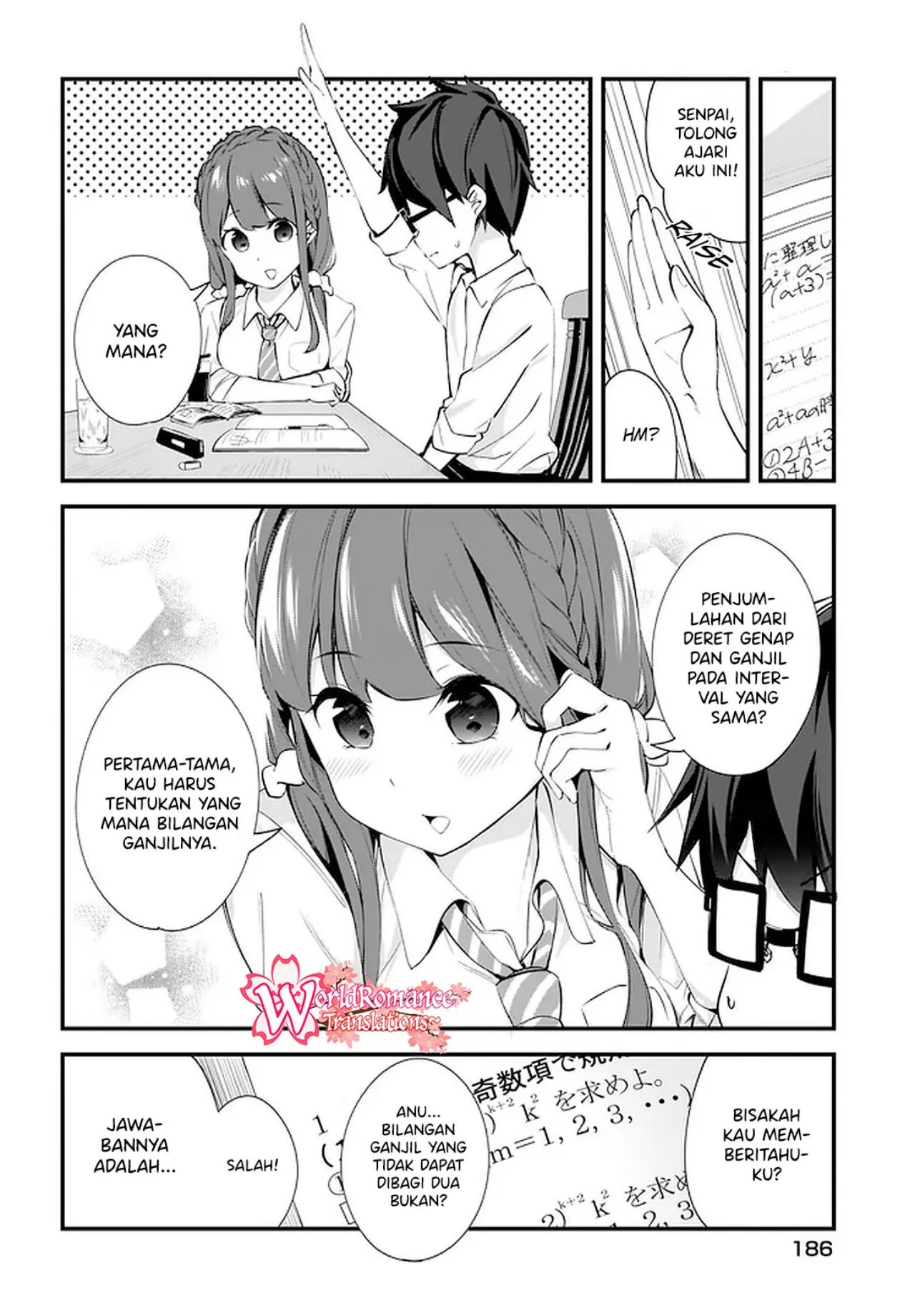 Hayasegawa-kun to Megami na Onee-san Chapter 05 Gambar 11