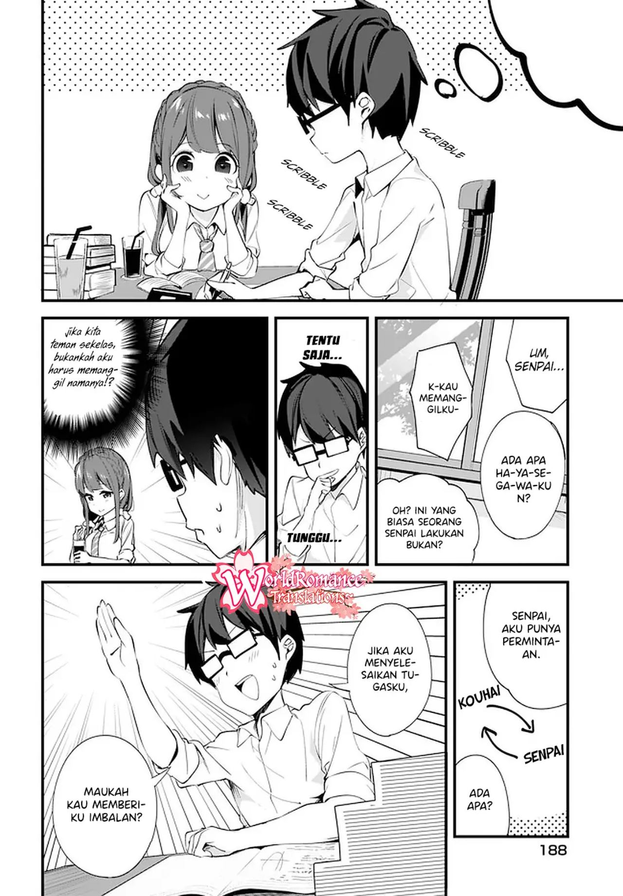 Hayasegawa-kun to Megami na Onee-san Chapter 05 Gambar 13