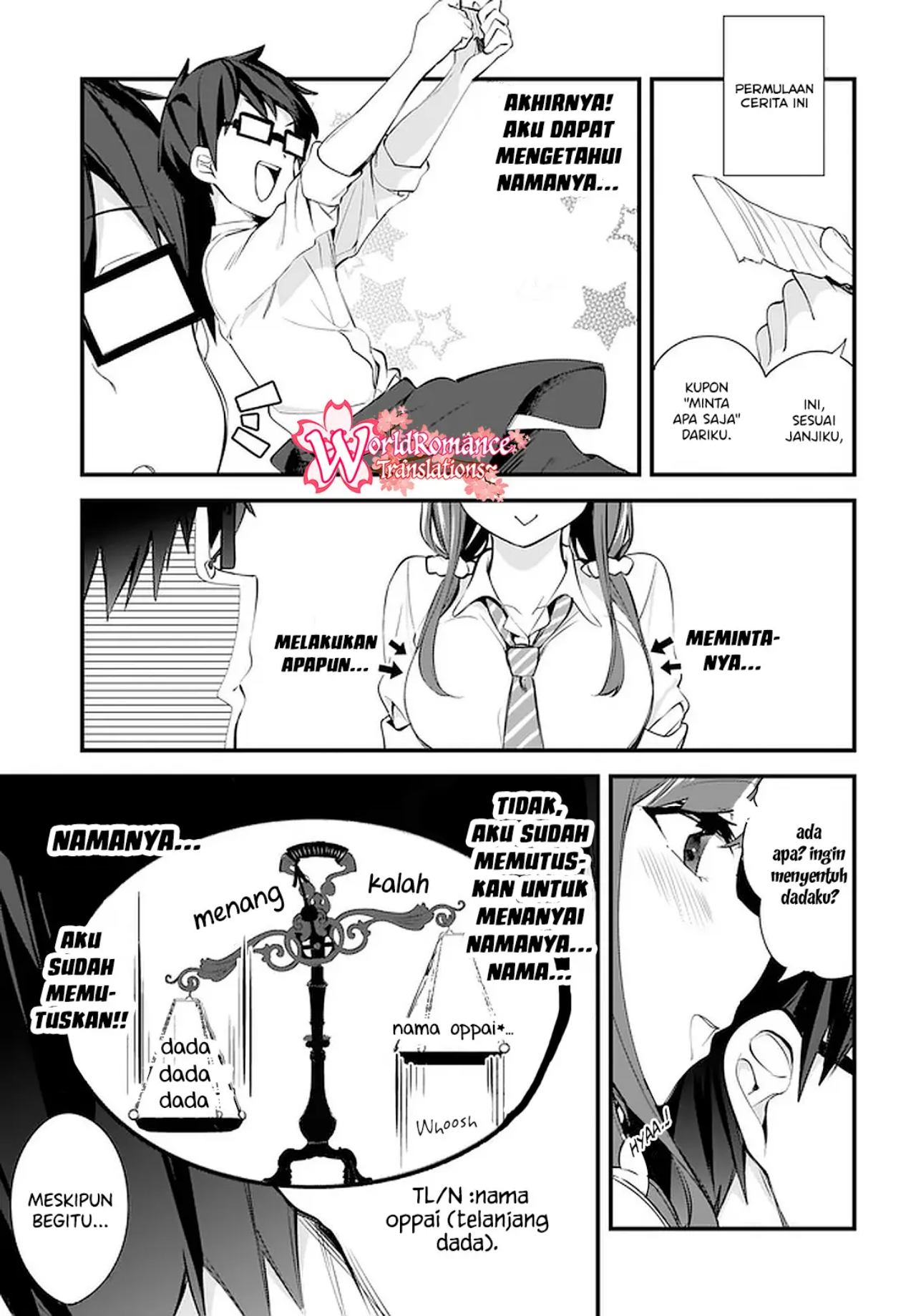 Hayasegawa-kun to Megami na Onee-san Chapter 05 Gambar 14