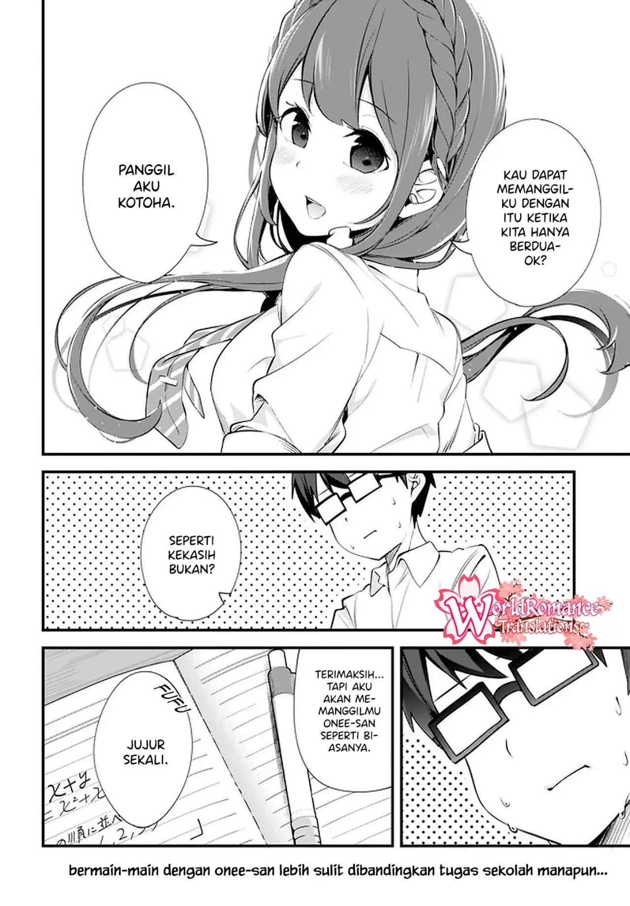 Hayasegawa-kun to Megami na Onee-san Chapter 05 Gambar 17