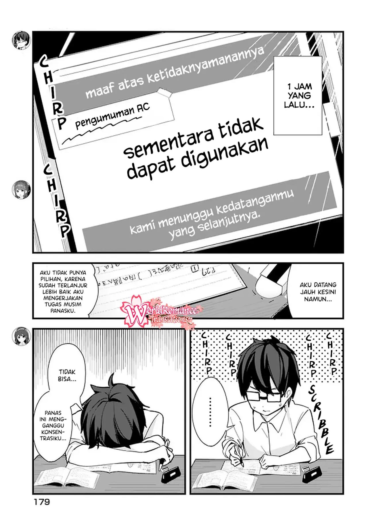 Hayasegawa-kun to Megami na Onee-san Chapter 05 Gambar 4