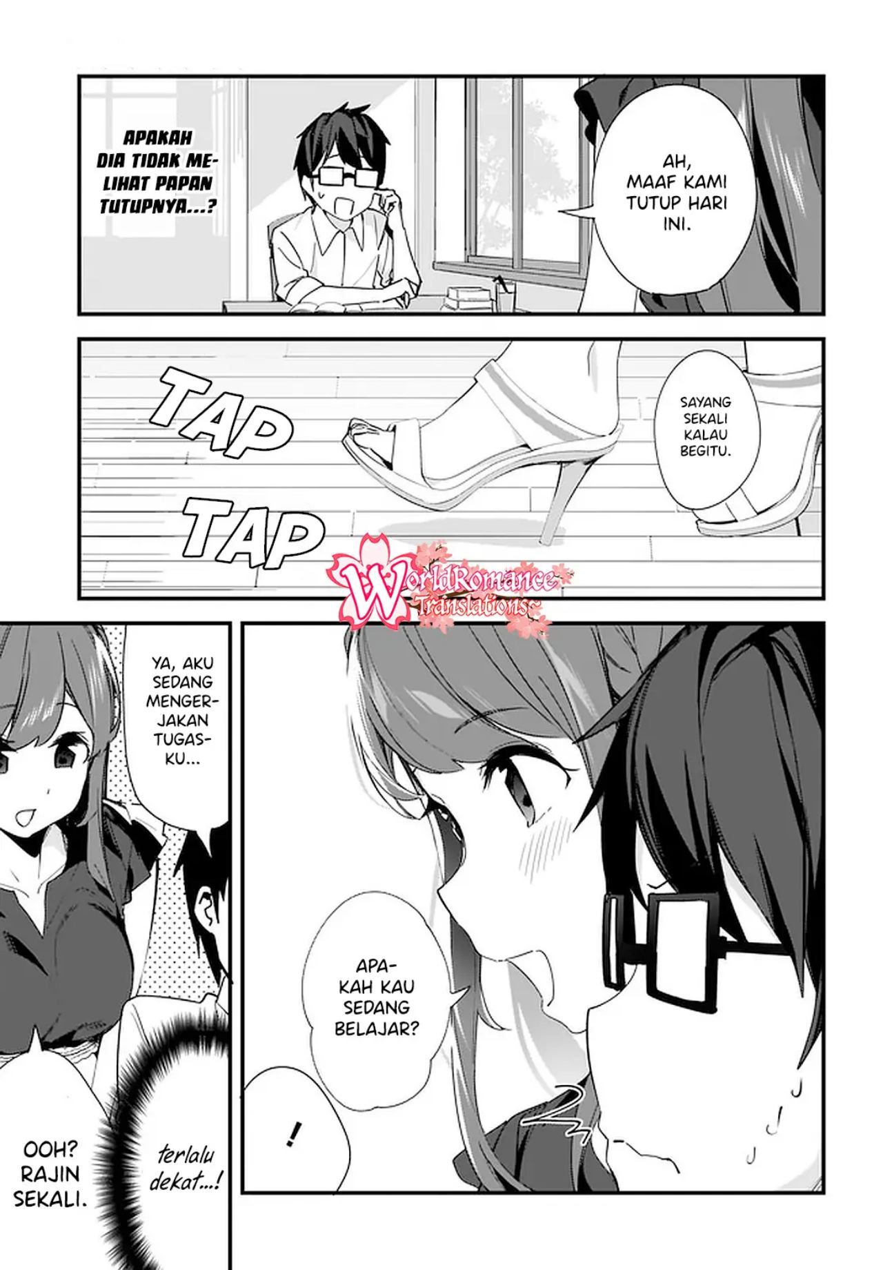 Hayasegawa-kun to Megami na Onee-san Chapter 05 Gambar 6