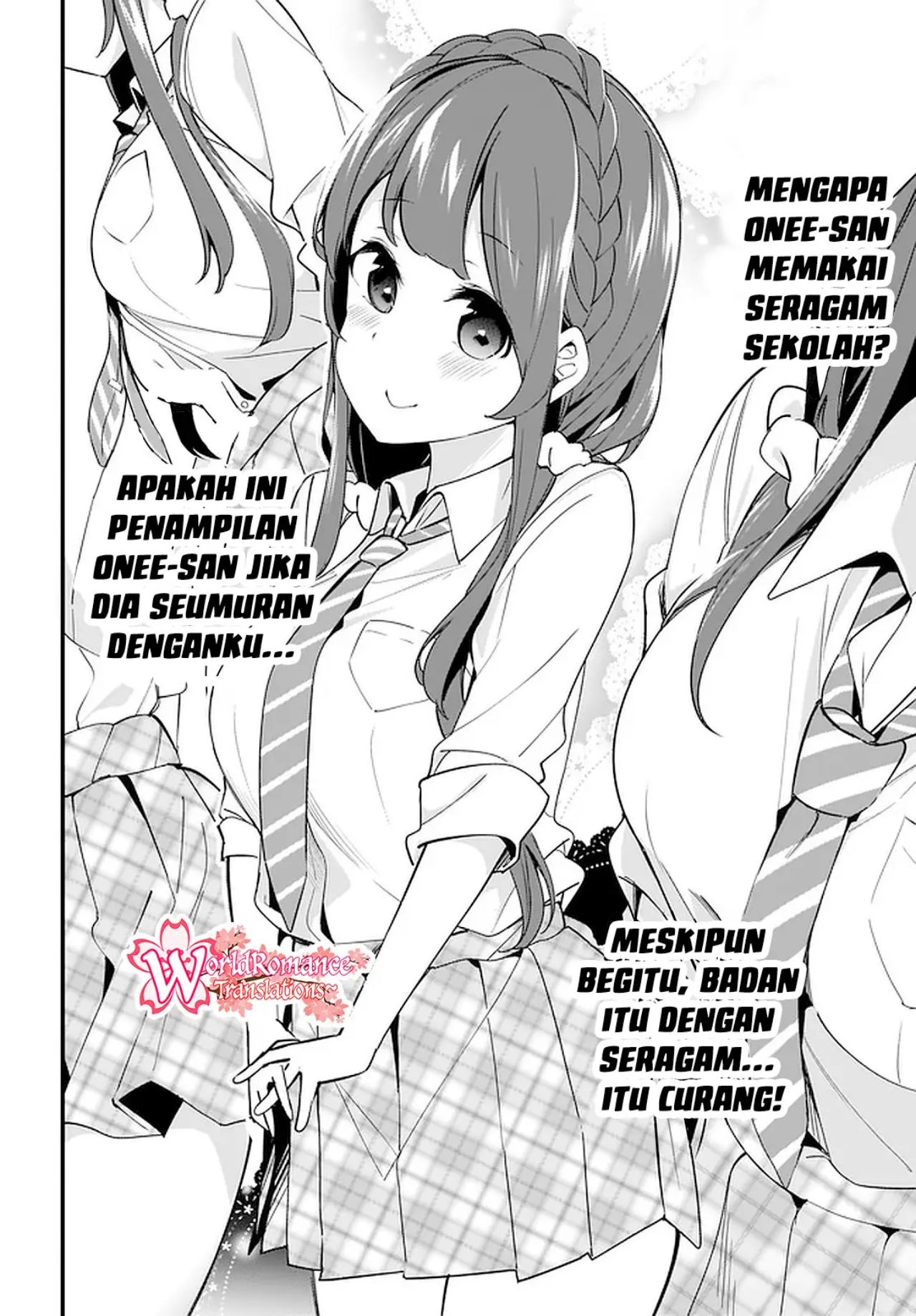 Hayasegawa-kun to Megami na Onee-san Chapter 05 Gambar 9