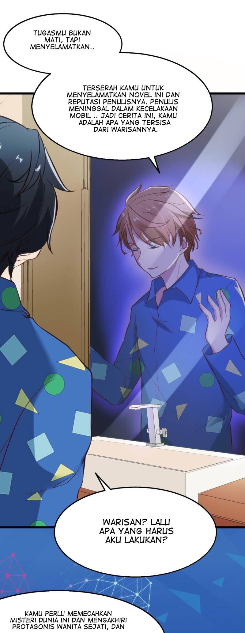 A Novel Way of Escaping Death Chapter 01 Gambar 37