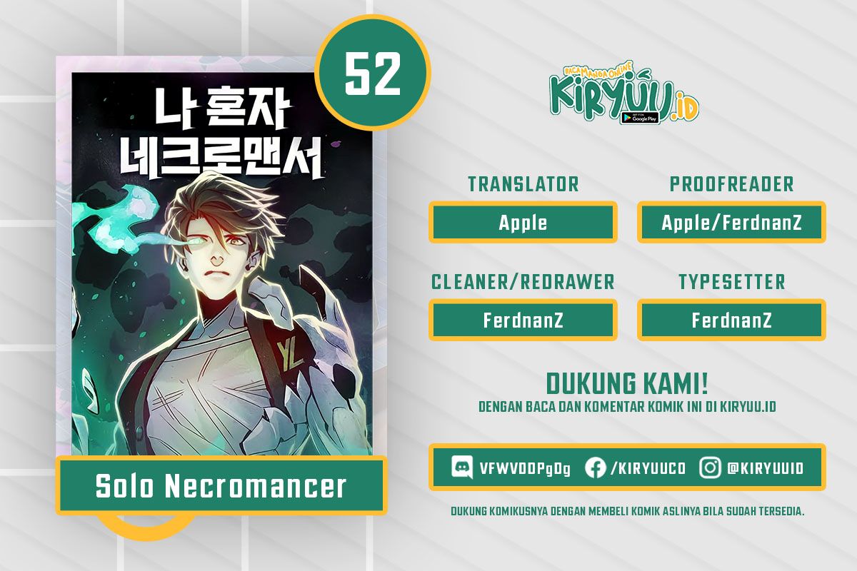 Baca Komik Alone Necromancer Chapter 52 Gambar 1