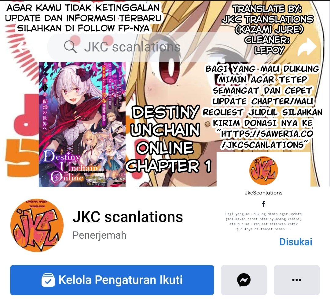 Baca Komik Destiny Unchain Online Chapter 01 Gambar 1
