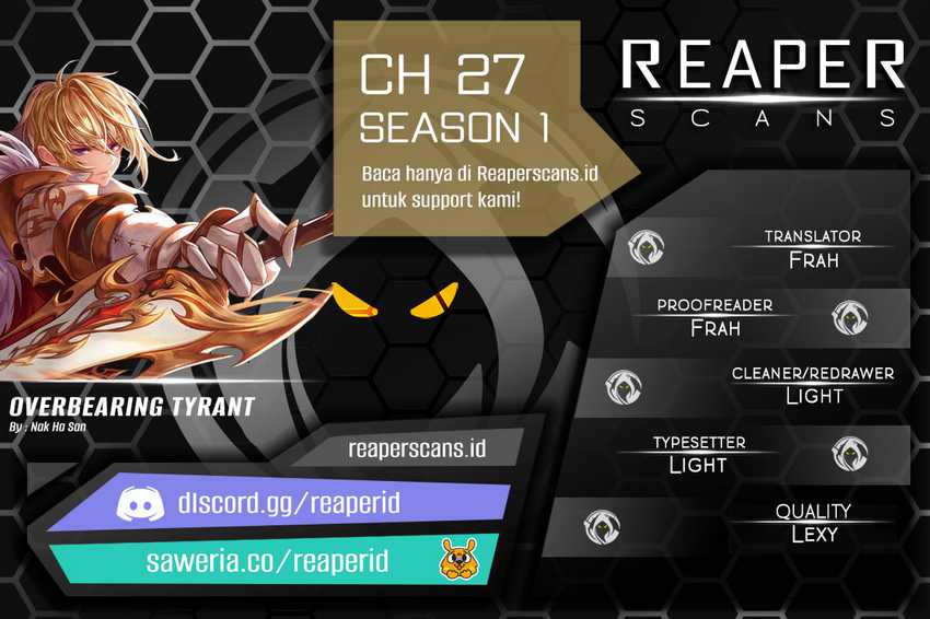 Komik Overbearing Tyrant Chapter 27 gambar nomor 1