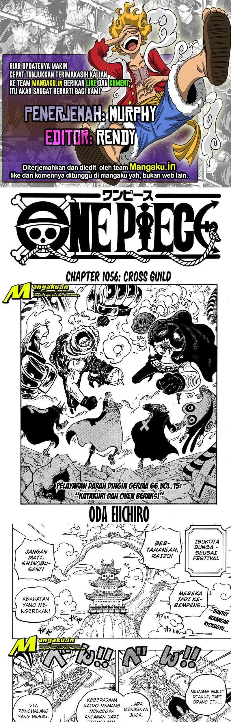 Baca Komik One Piece Chapter 1056 Gambar 1
