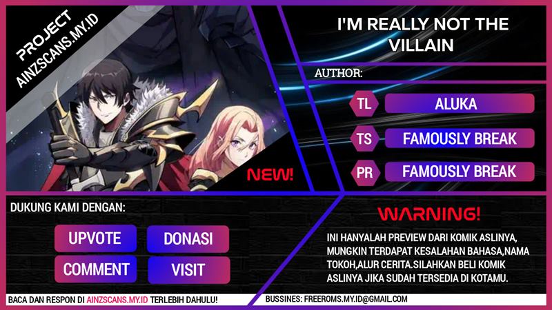 Baca Komik I’m Really Not The Villain Chapter 11 Gambar 1