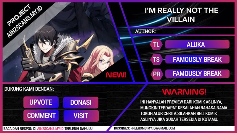 Baca Komik I’m Really Not The Villain Chapter 10 Gambar 1