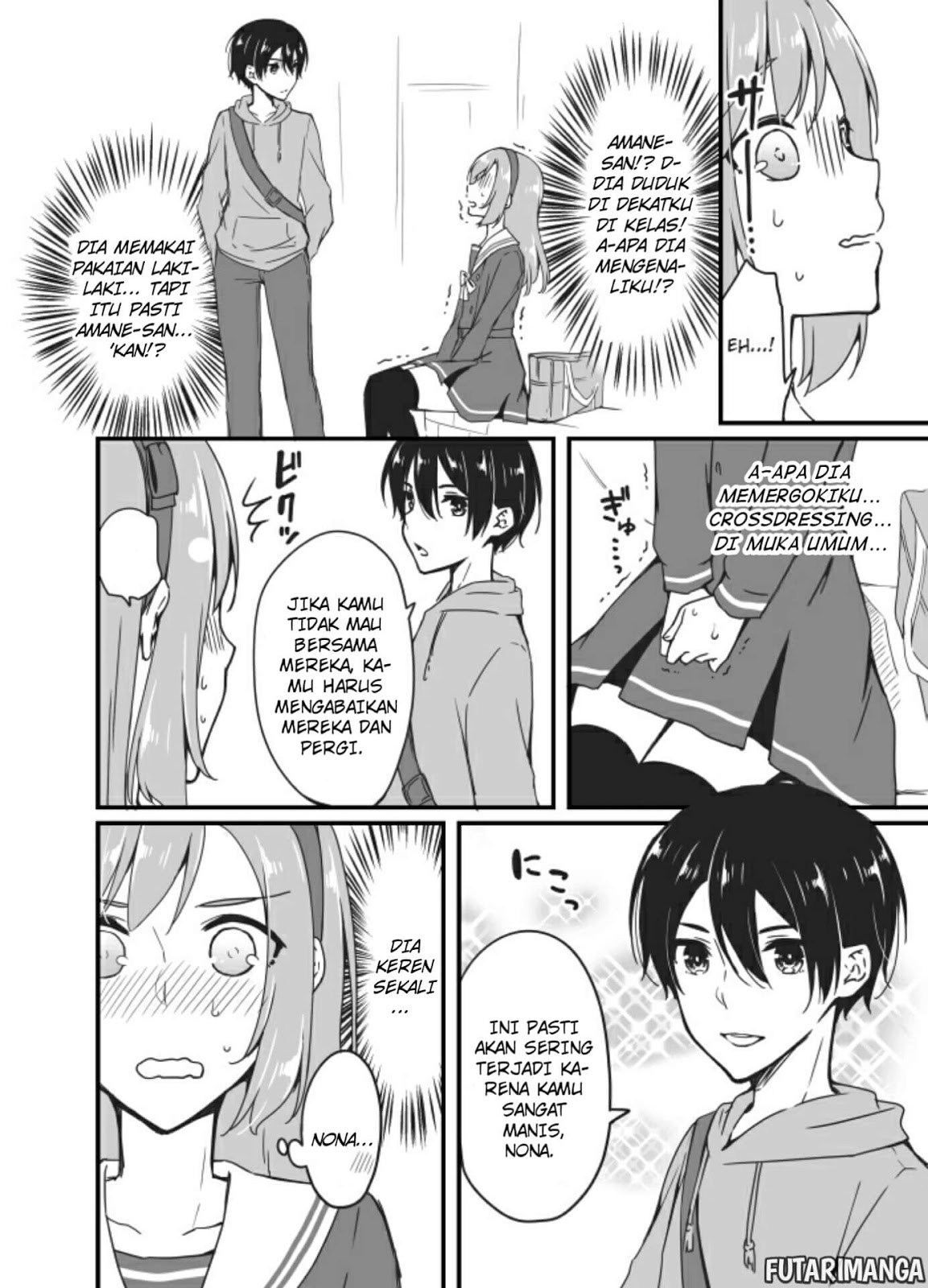 Sakura-chan to Amane-kun Chapter 02 Gambar 13