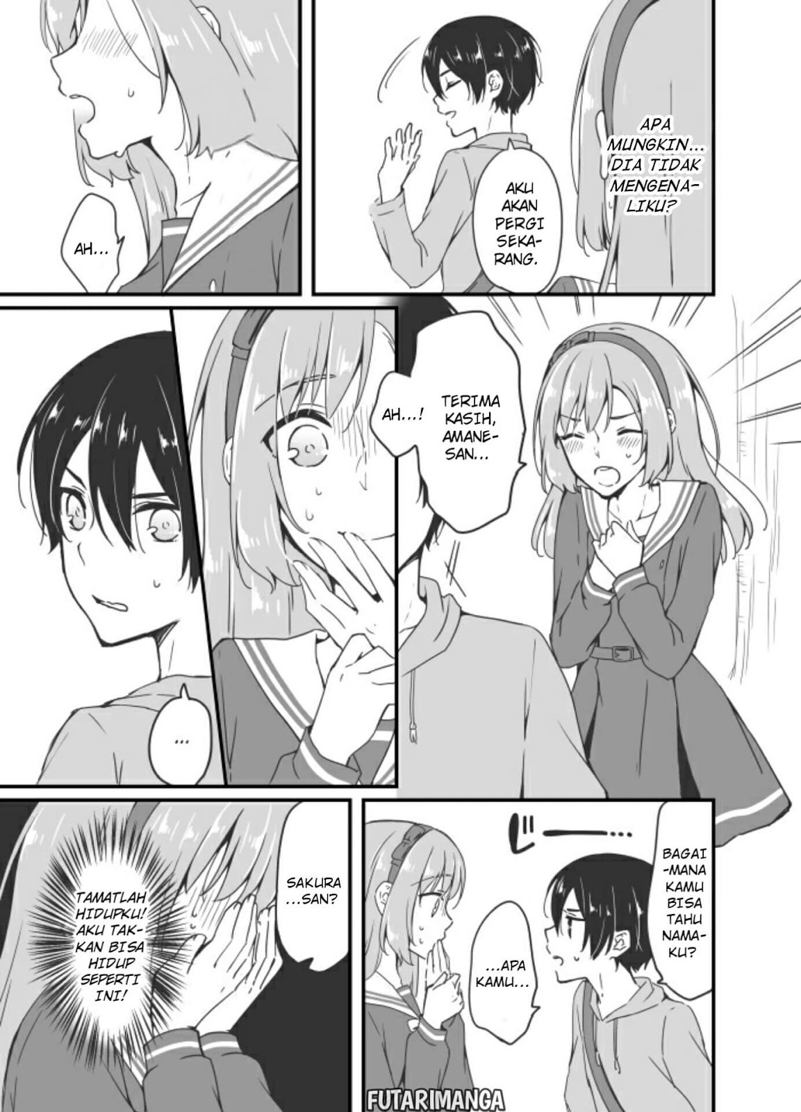 Sakura-chan to Amane-kun Chapter 02 Gambar 14