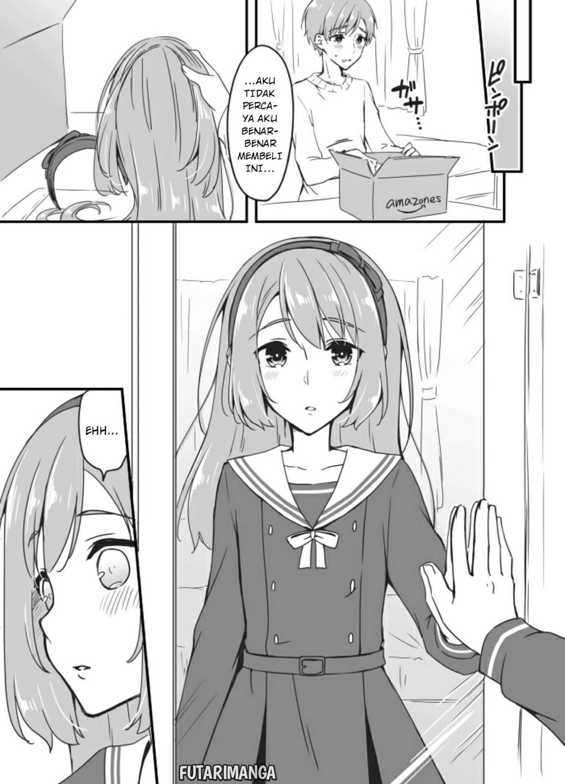 Sakura-chan to Amane-kun Chapter 02 Gambar 8