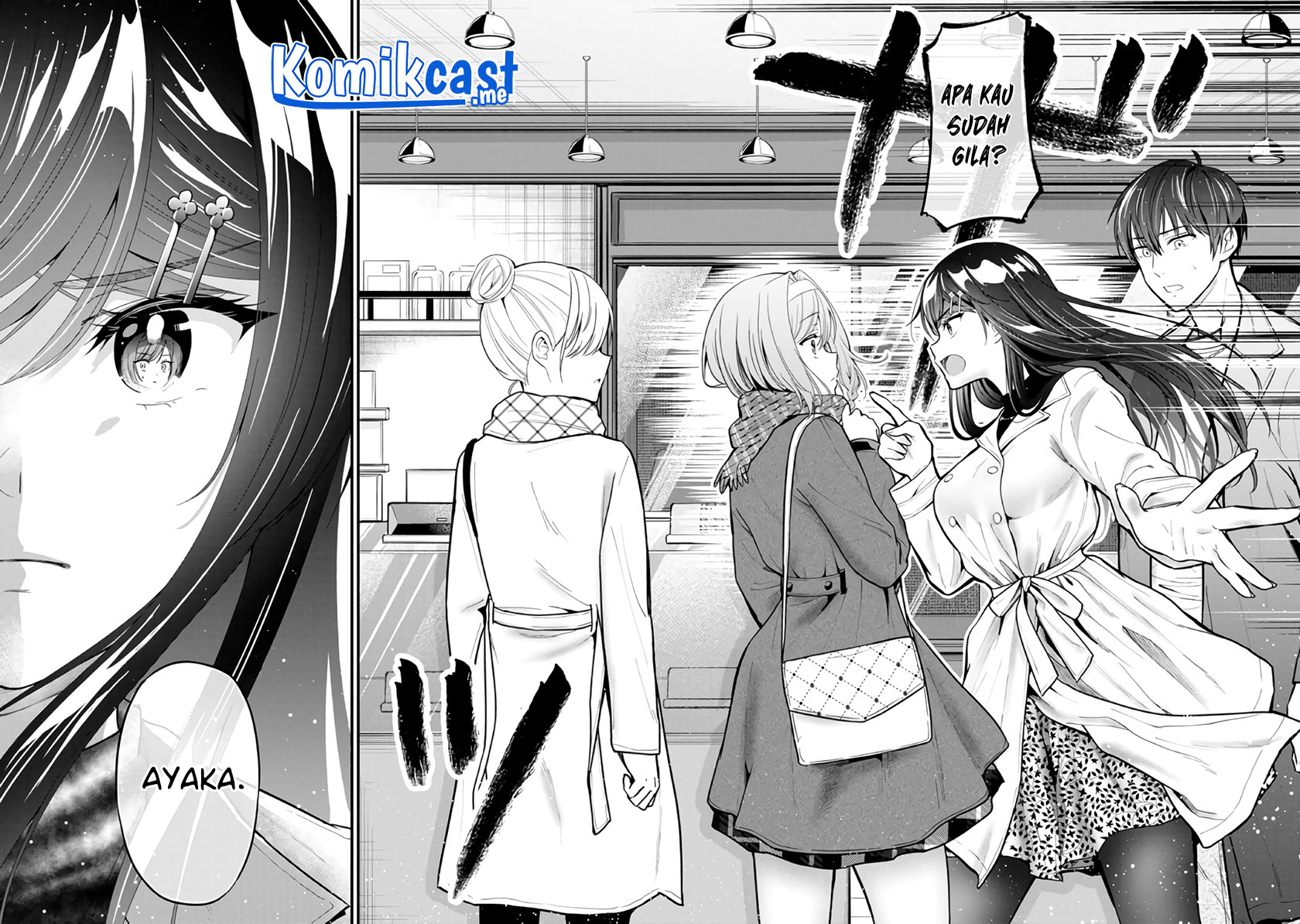 Kanojo ni Uwaki Sareteita Ore ga Koakuma na Kouhai ni Natsukarete Imasu Chapter 07 Gambar 7