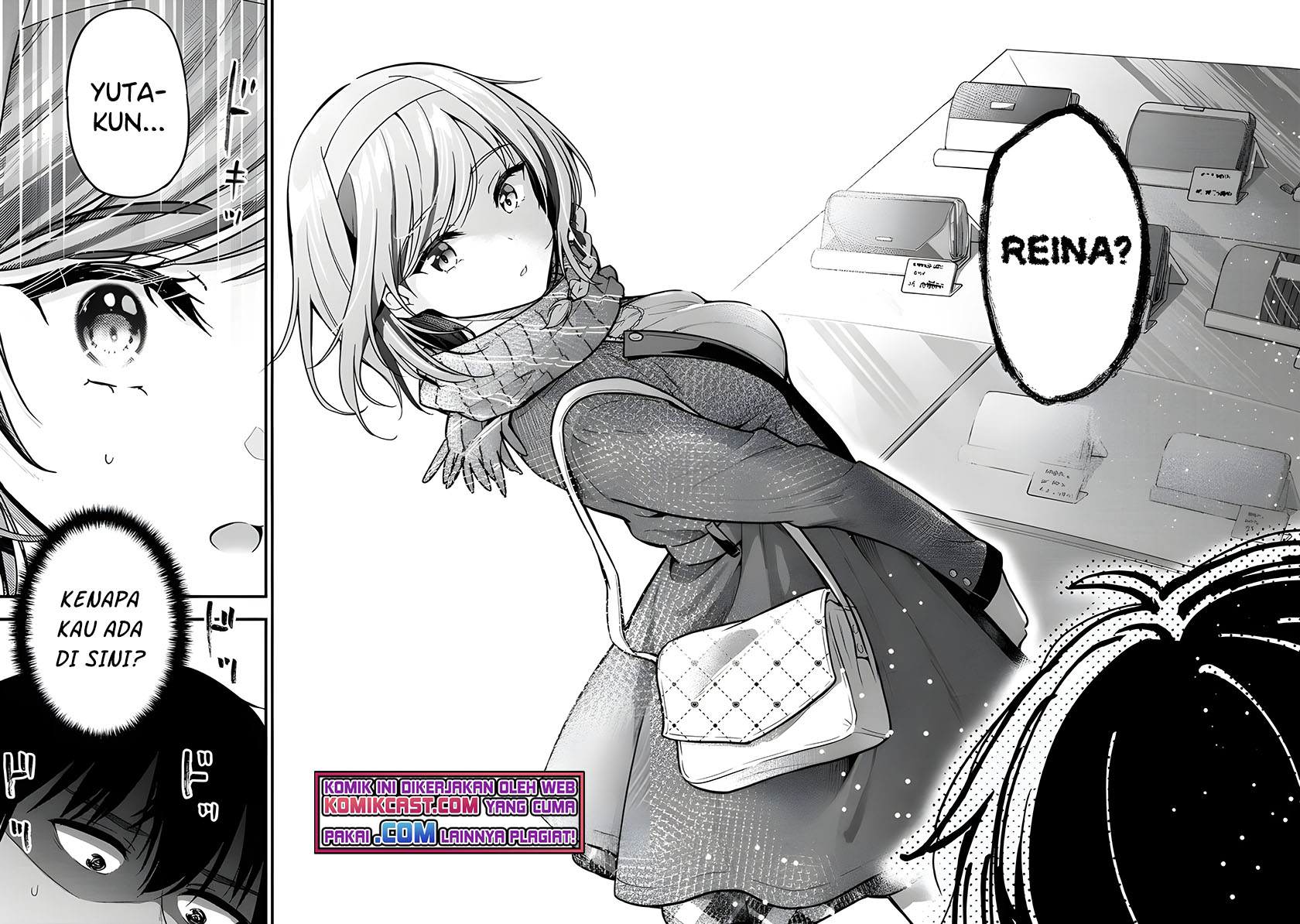 Kanojo ni Uwaki Sareteita Ore ga Koakuma na Kouhai ni Natsukarete Imasu Chapter 06 Gambar 15