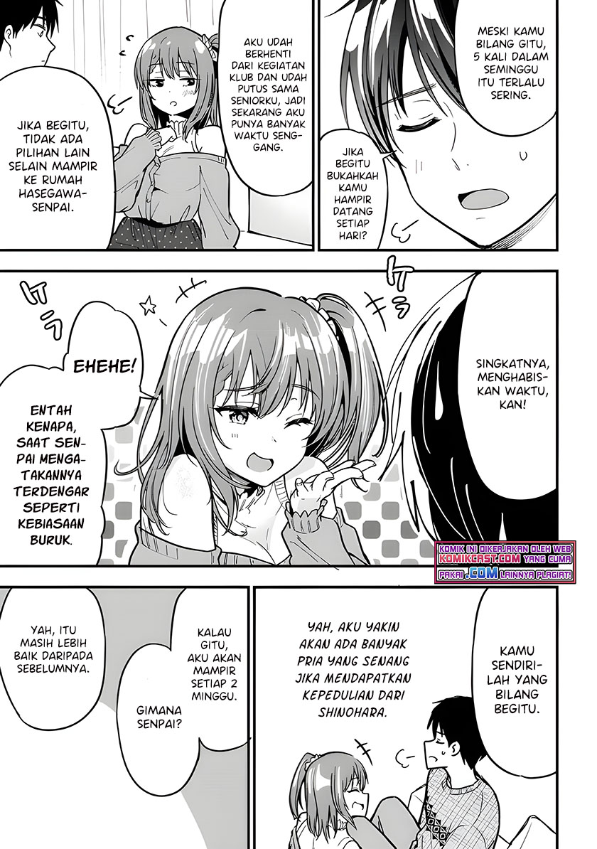 Kanojo ni Uwaki Sareteita Ore ga Koakuma na Kouhai ni Natsukarete Imasu Chapter 05 Gambar 16