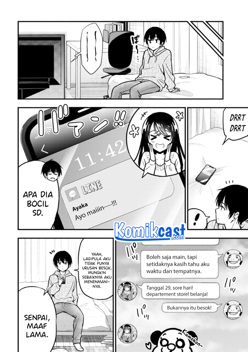 Kanojo ni Uwaki Sareteita Ore ga Koakuma na Kouhai ni Natsukarete Imasu Chapter 03 Gambar 17