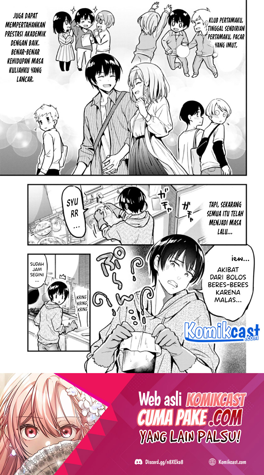 Baca Manga Kanojo ni Uwaki Sareteita Ore ga Koakuma na Kouhai ni Natsukarete Imasu Chapter 03 Gambar 2
